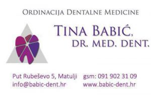 </p>
<h2>Tina Babić, dr. med. dent.</h2>
<p>