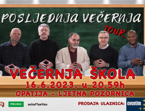 Junaci Večernje škole 16.6. stižu u Opatiju!